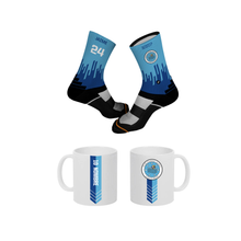 Cargar imagen en el visor de la galería, Pack: Calcetines Personalizados y Taza Voleibol Alcalá