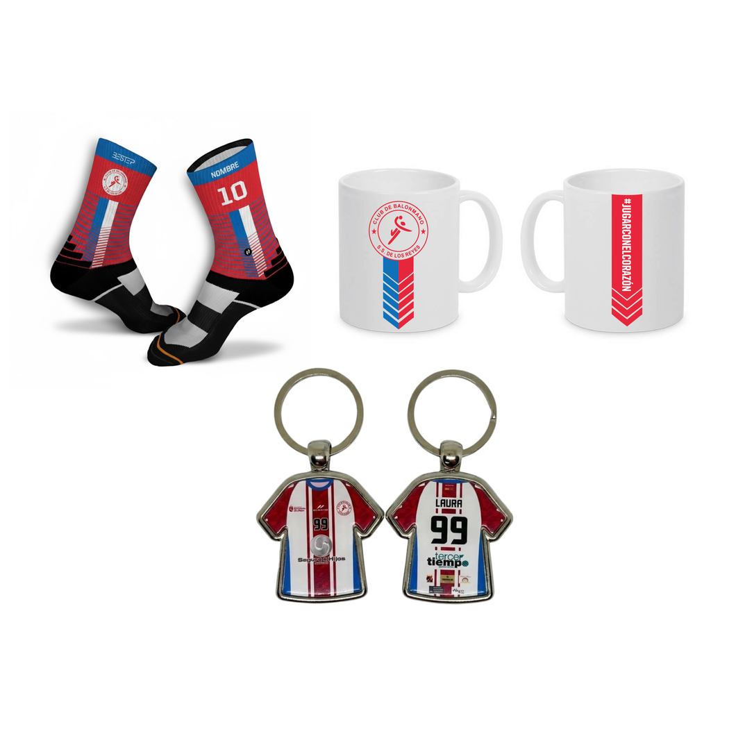 Pack: Calcetines, Taza y Llavero