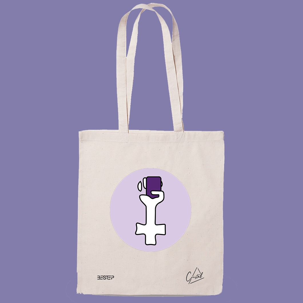 Tote Bag La Tarjeta Morada