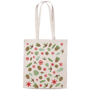 Bolsa de Tela Piñas y Muérdago