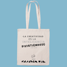Cargar imagen en el visor de la galería, Tote Bag Jeroglífico-Cristal
